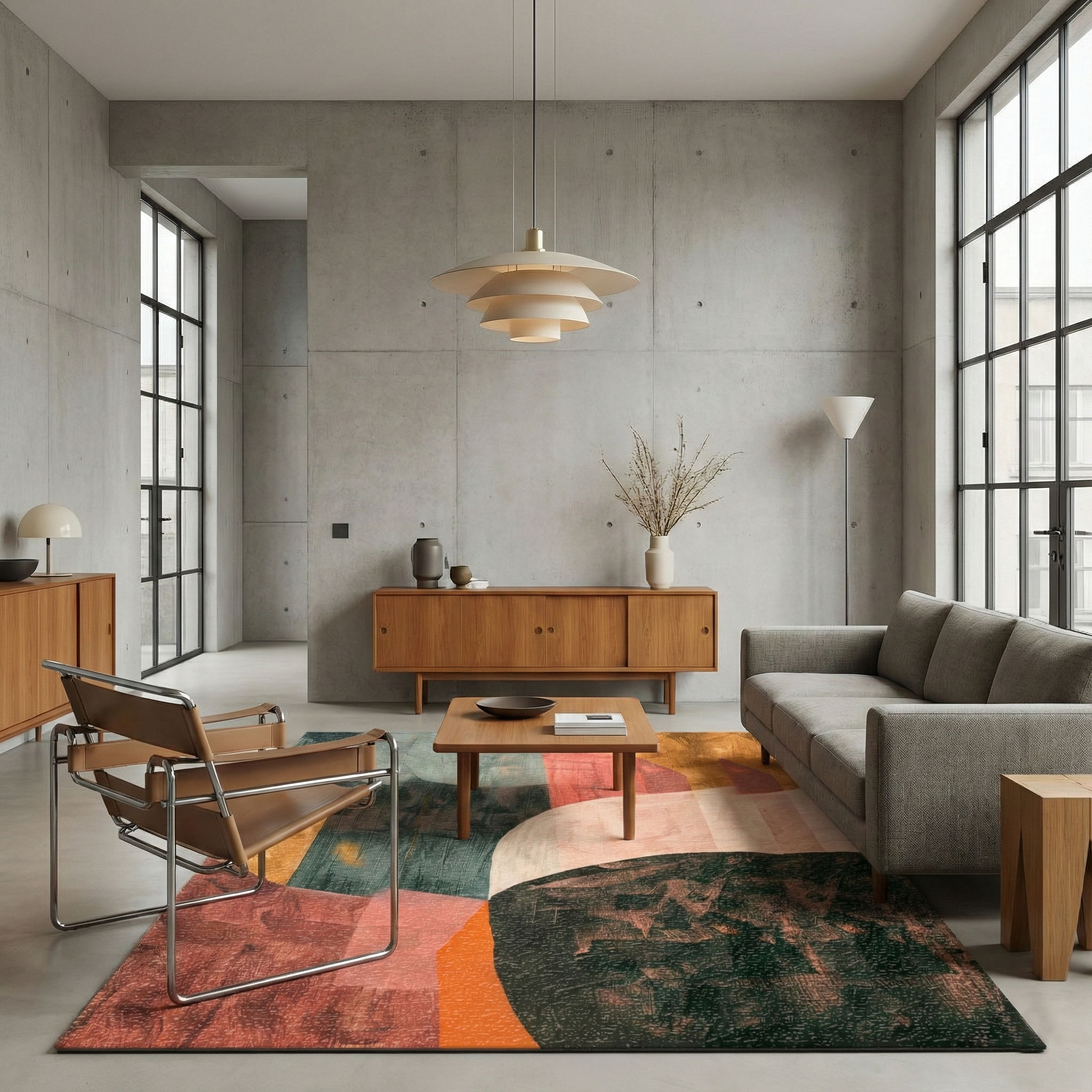 STRIA - Hand Tufted Pattern Carpet